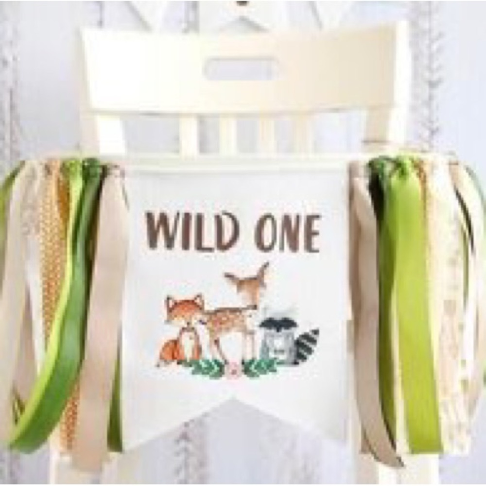 Woodland “Wild One” Party Decor